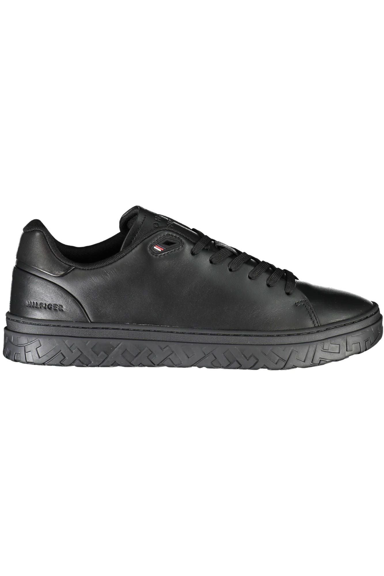 Tommy Hilfiger Black Polyester Men Sneaker