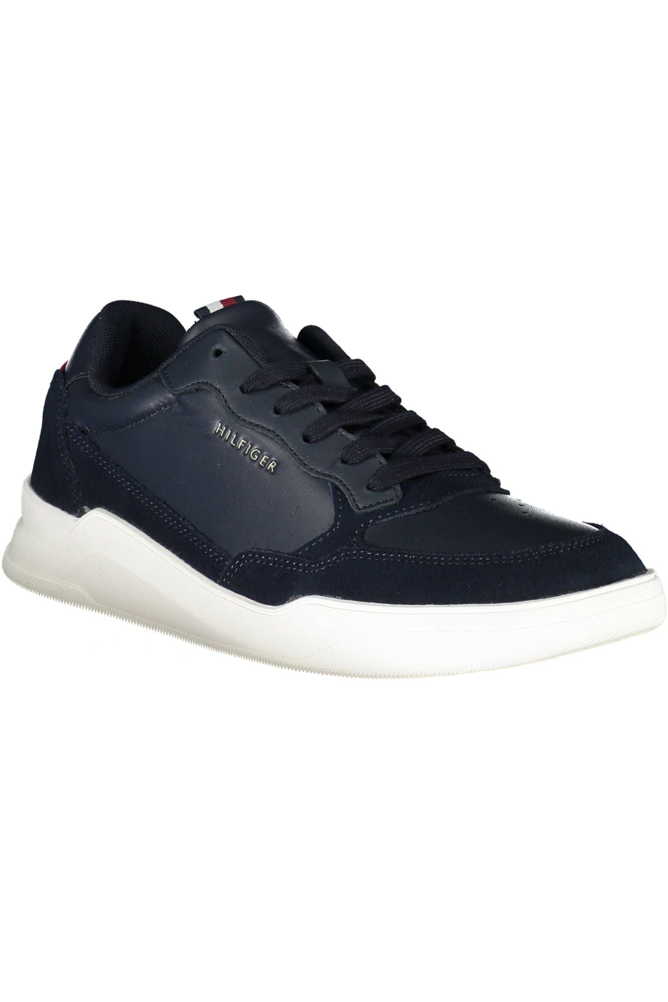 Tommy Hilfiger Eco-Friendly Blue Lace-Up Sports Sneakers