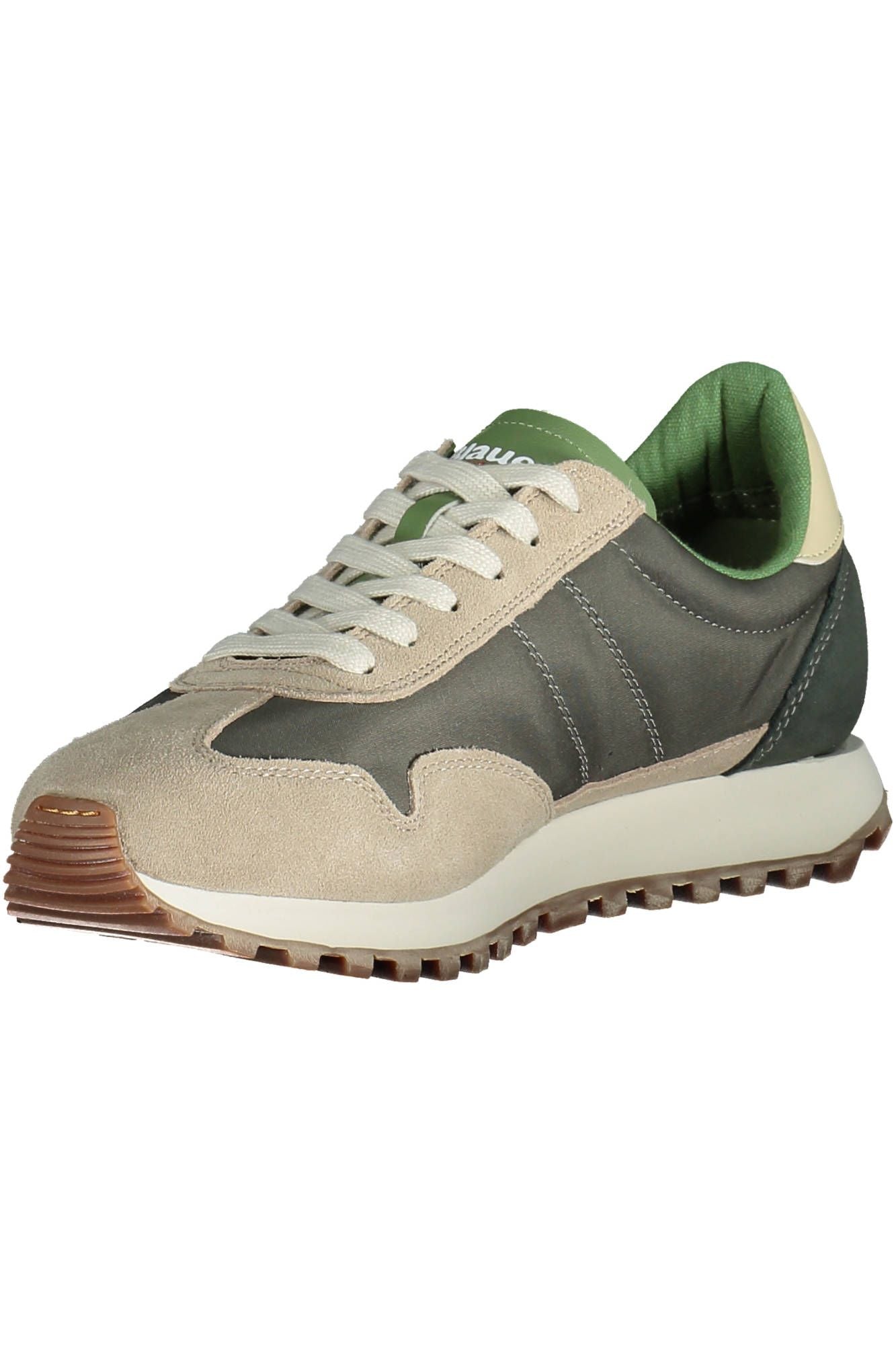 Blauer Beige Sports Sneakers with Contrasting Accents