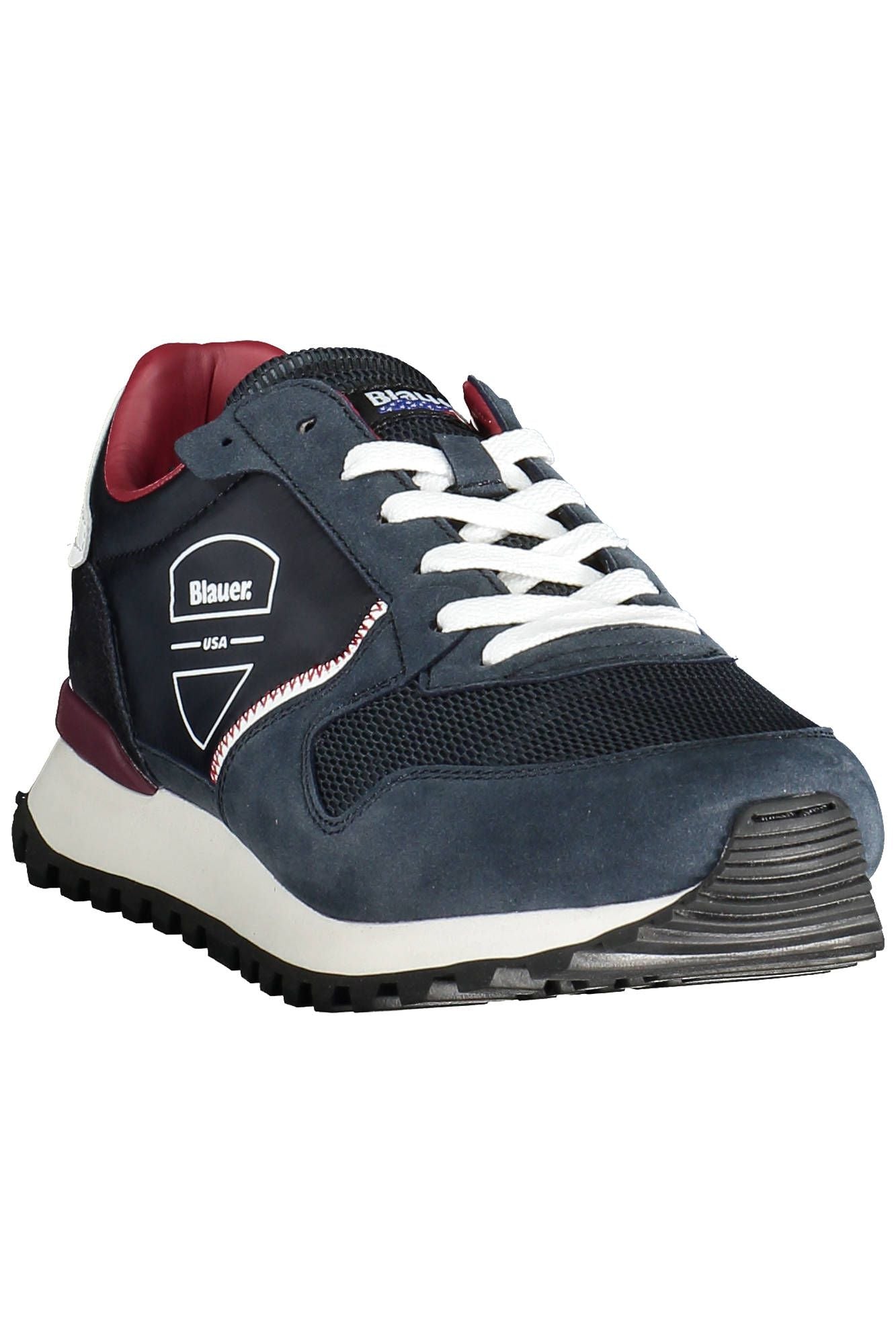 Blauer Blue Contrast Lace-up Sports Sneakers