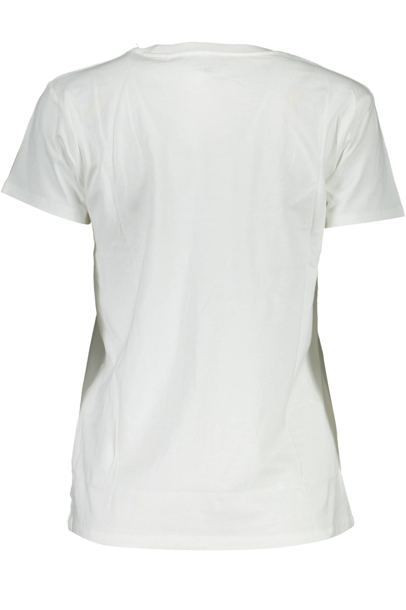 Levi's White Cotton Women T-Shirt