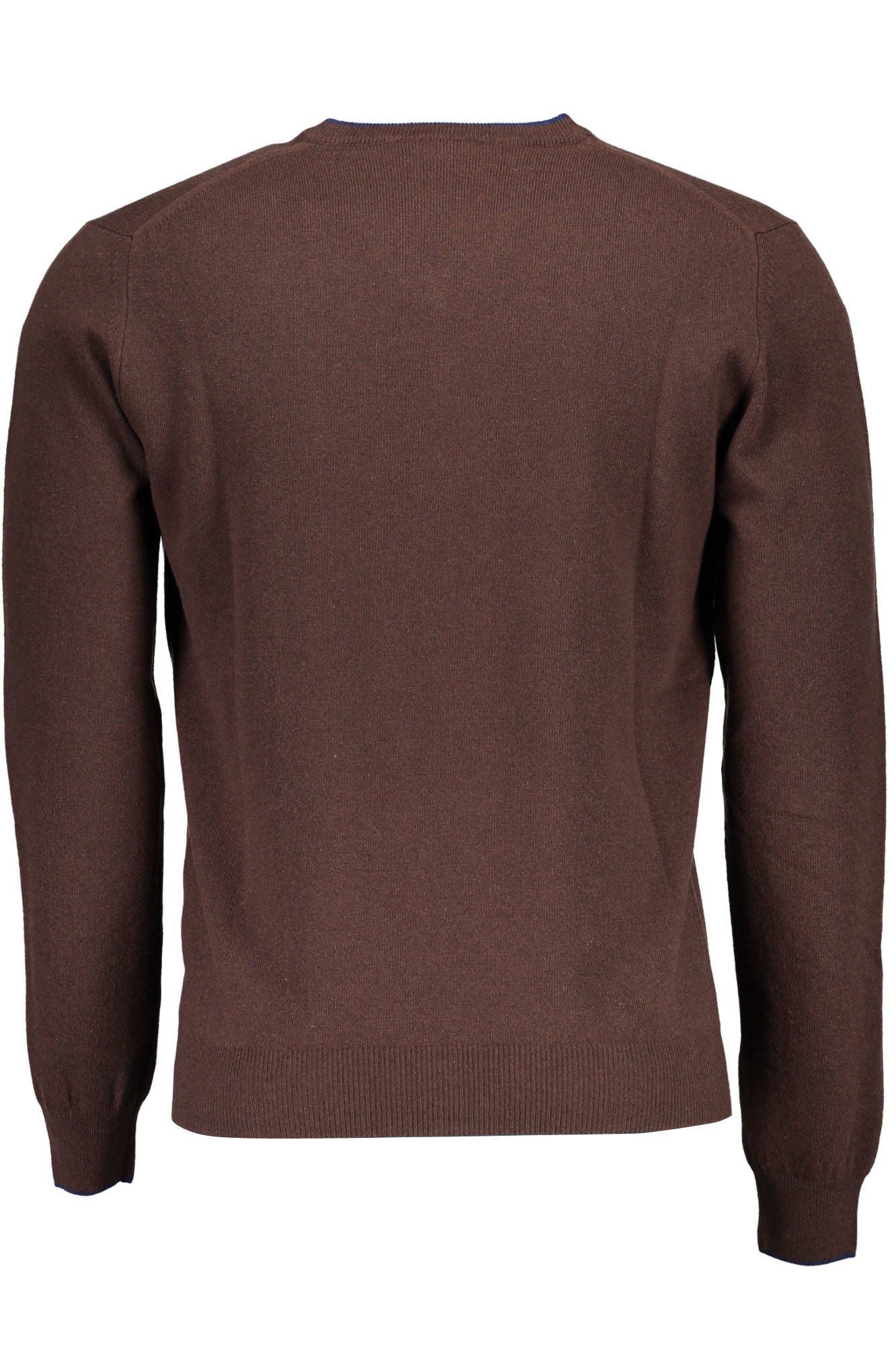 Harmont & Blaine Brown Wool Men Sweater