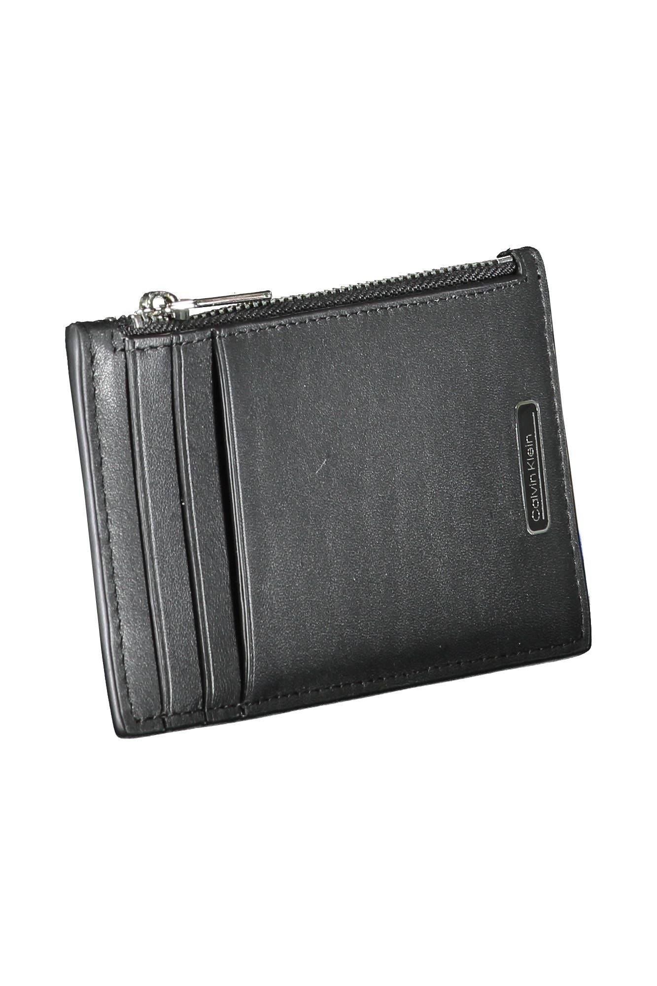 Calvin Klein Black Leather Men Wallet