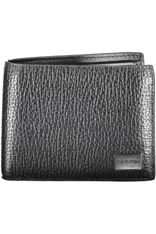 Calvin Klein Black Leather Men Wallet