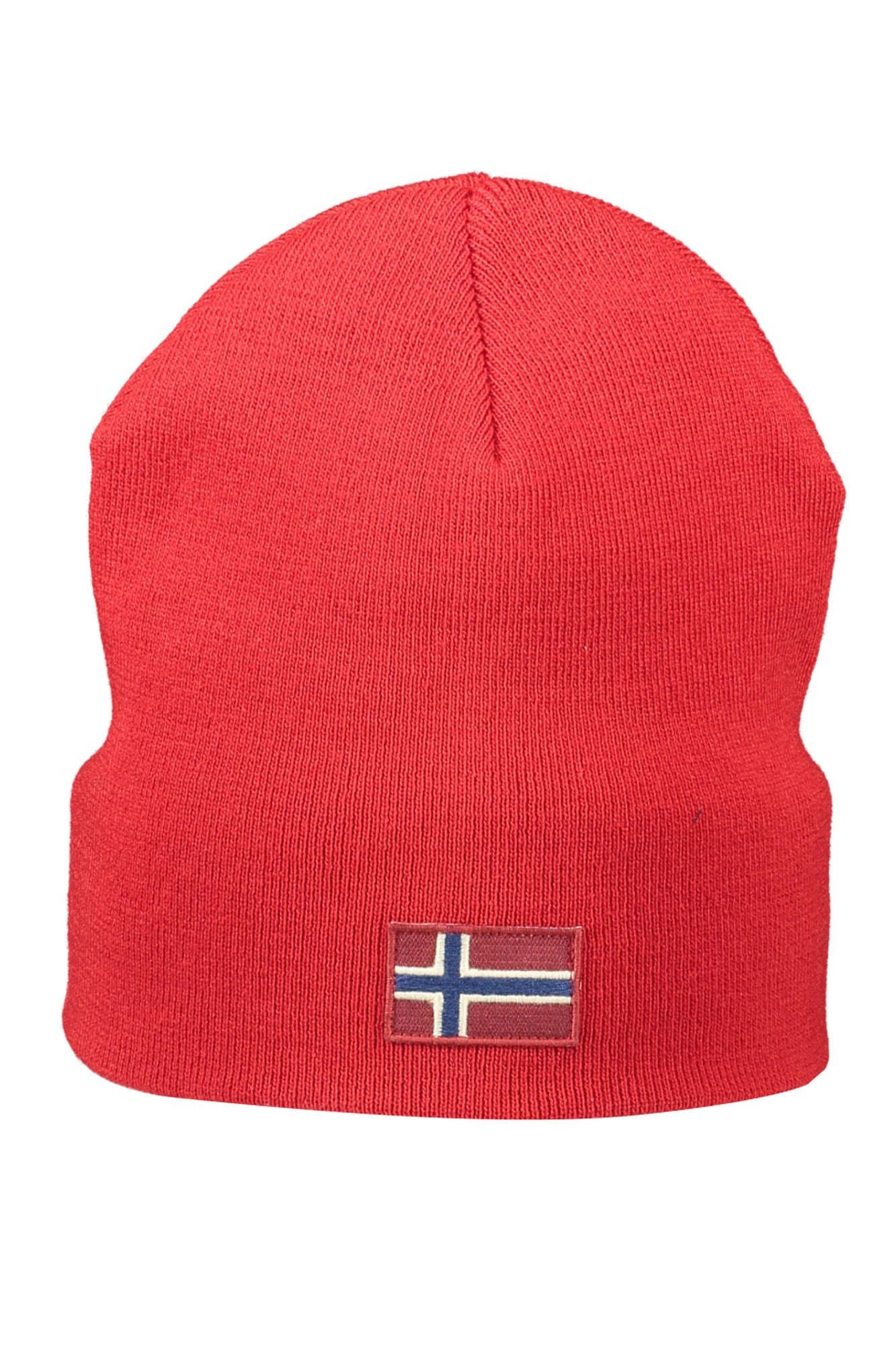 Napapijri Red Acrylic Men Cap