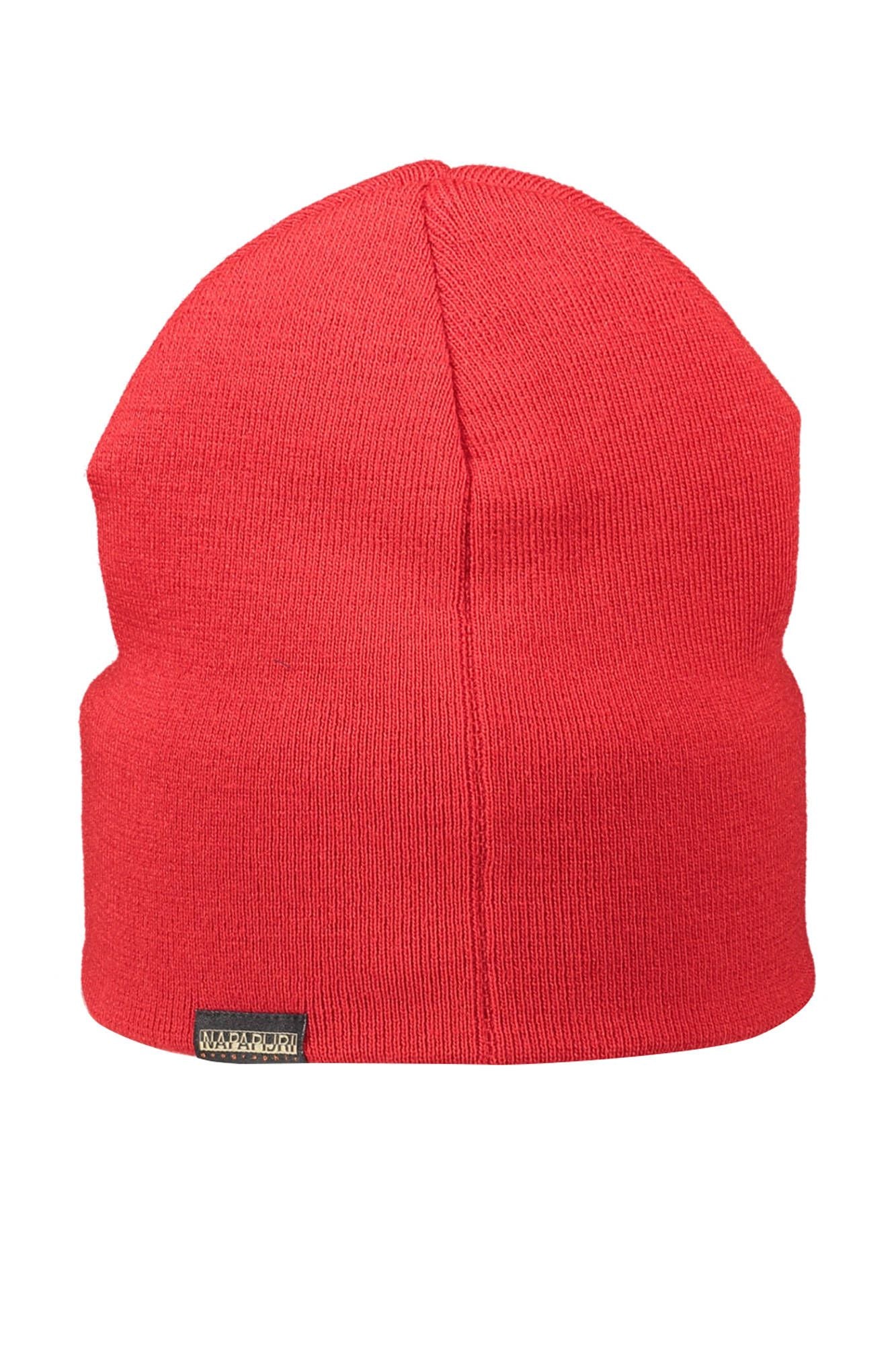 Napapijri Red Acrylic Men Cap