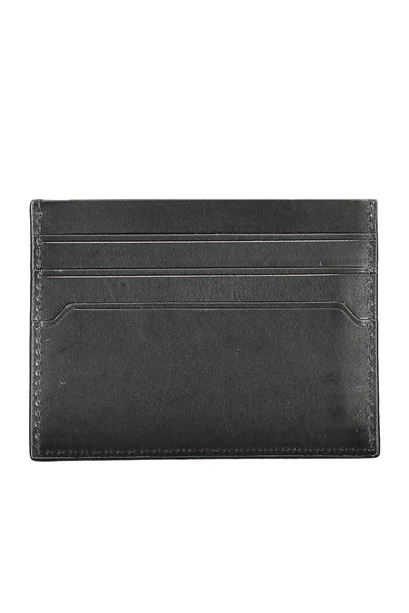 Tommy Hilfiger Black Leather Men Wallet