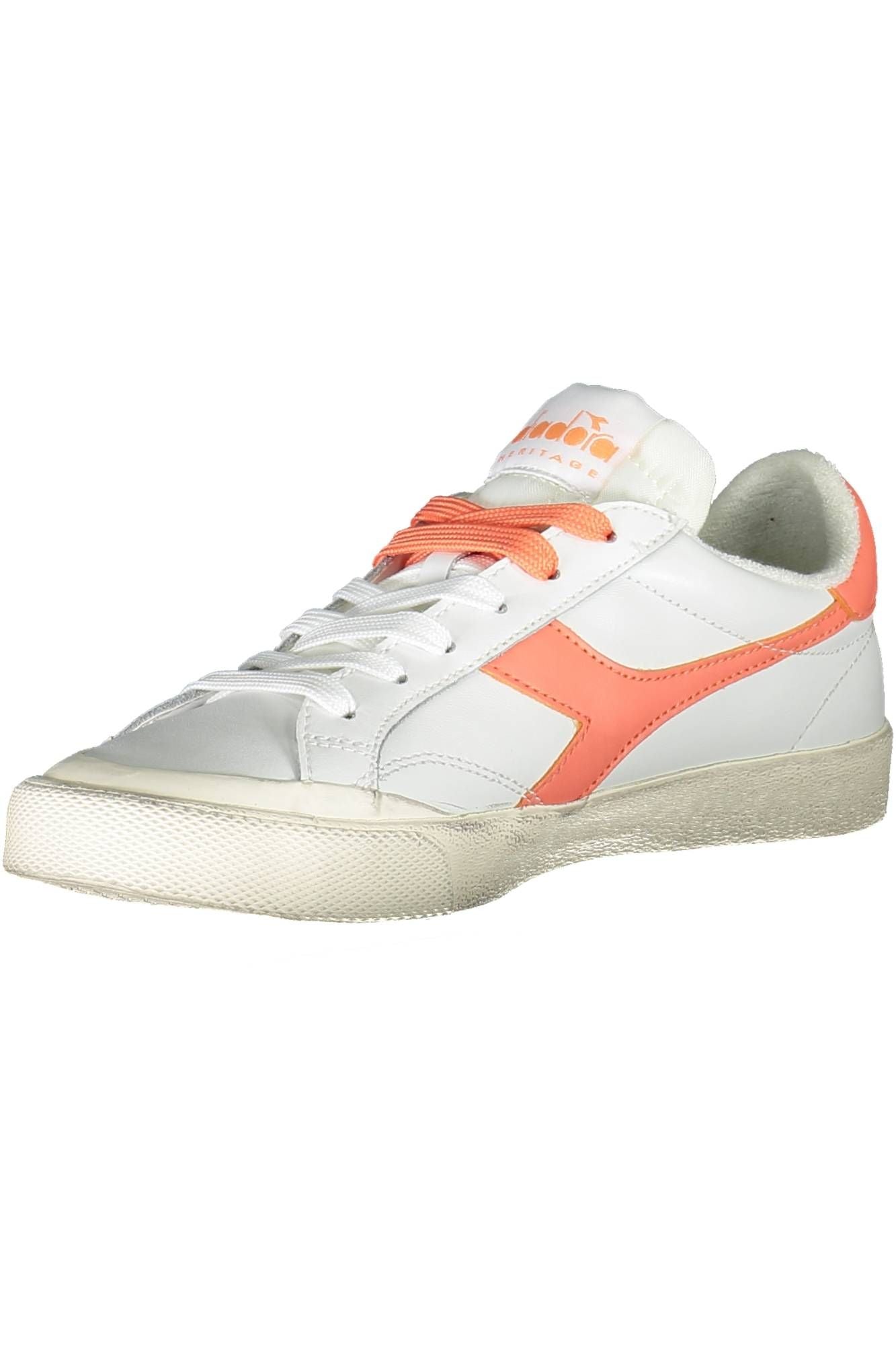 Diadora White Fabric Women Sneaker