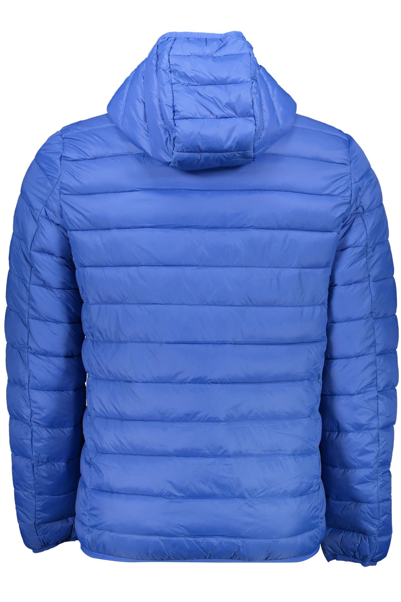 Norway 1963 Elegant Blue Polyamide Hooded Jacket