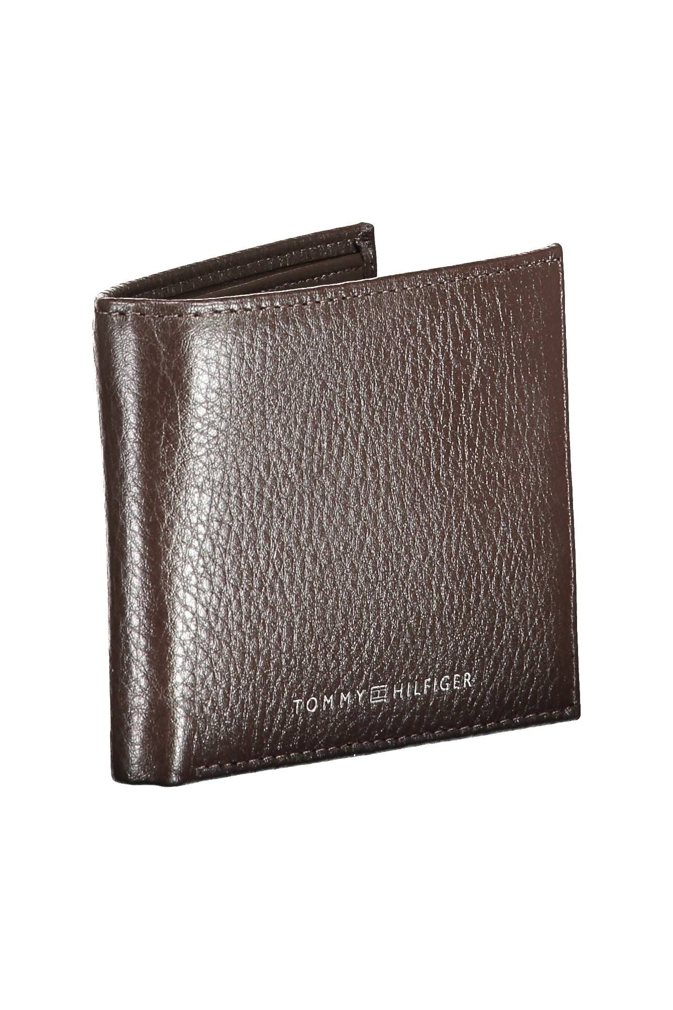 Tommy Hilfiger Brown Leather Men Wallet