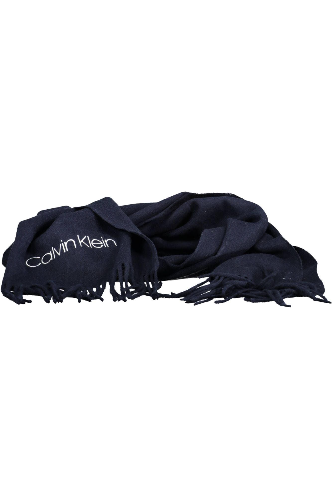 Calvin Klein Blue Wool Men Scarf