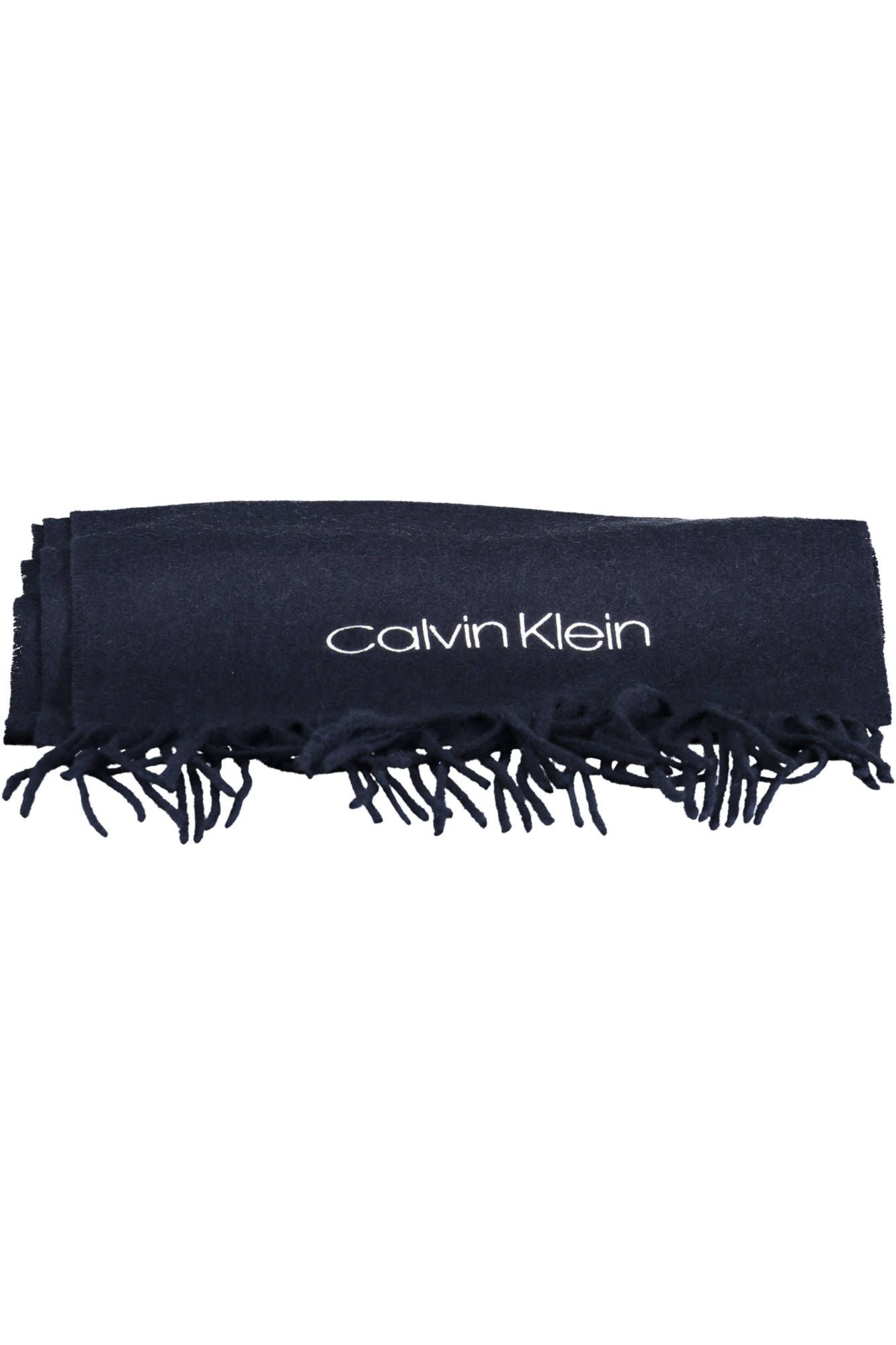 Calvin Klein Blue Wool Men Scarf