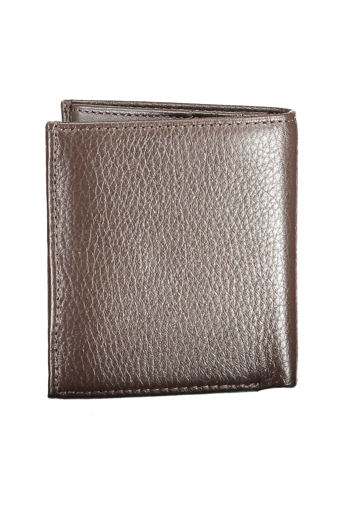 Tommy Hilfiger Brown Leather Men Wallet