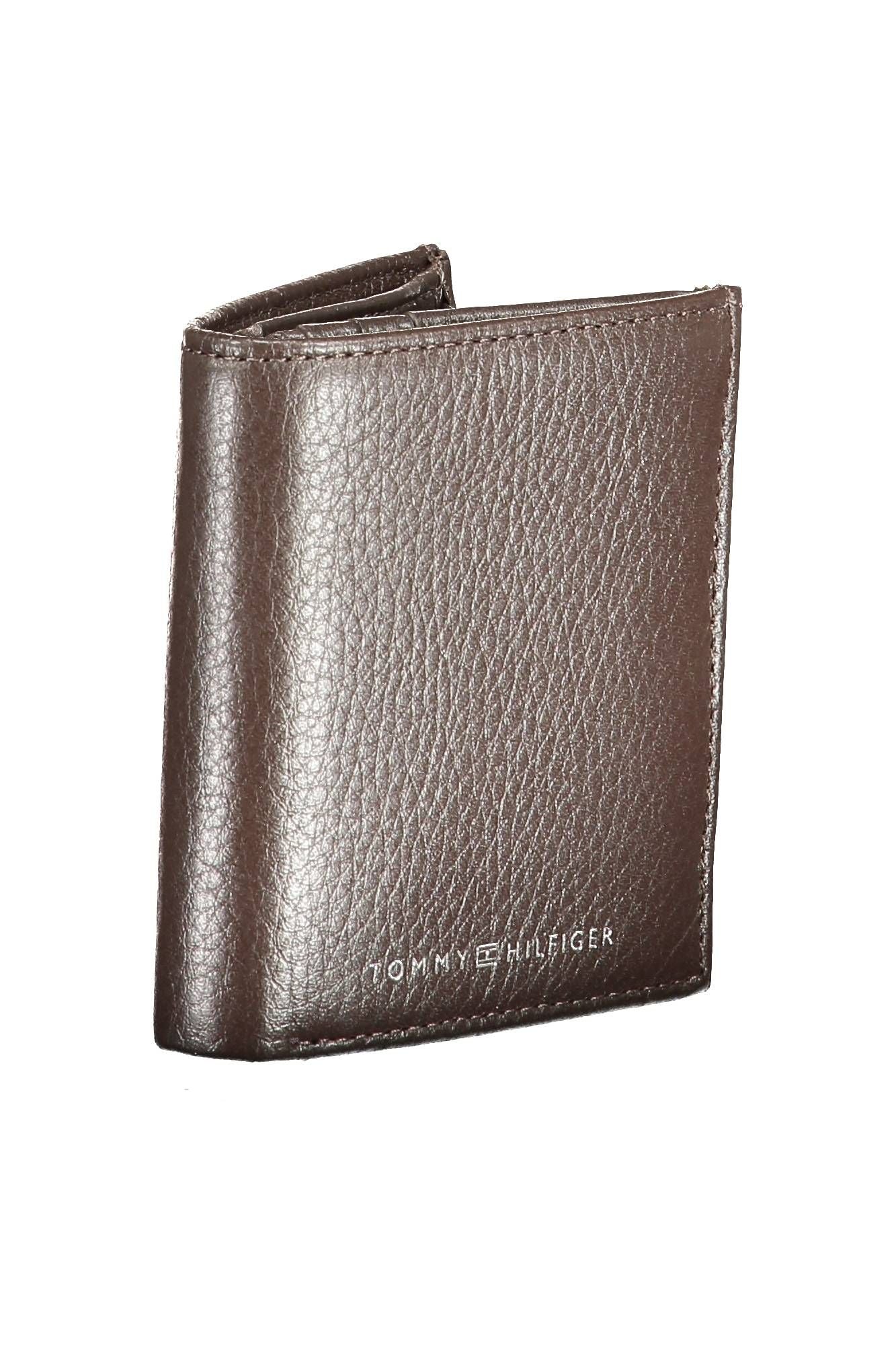 Tommy Hilfiger Brown Leather Men Wallet