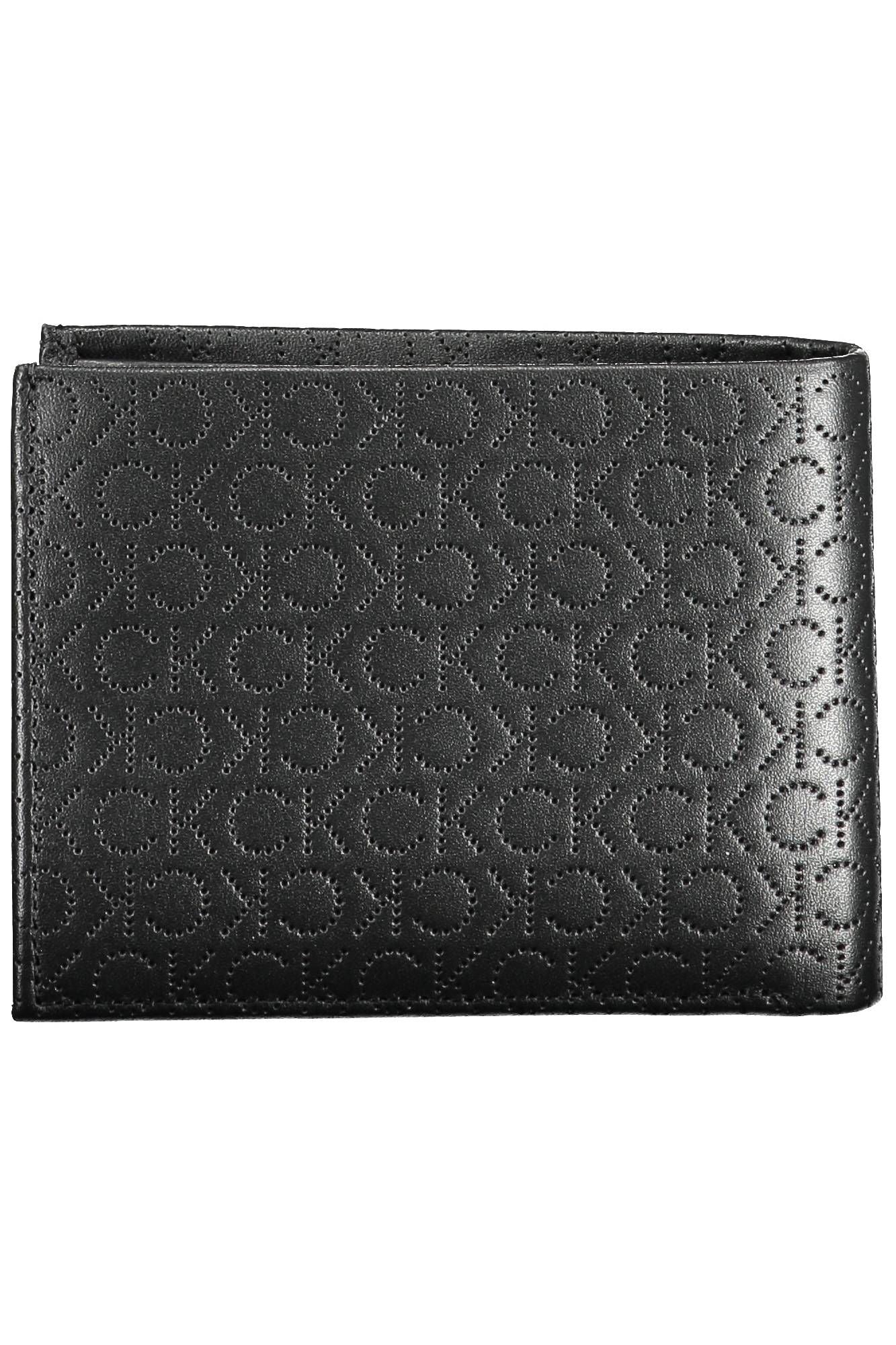 Calvin Klein Black Leather Men Wallet