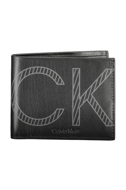 Calvin Klein Black Leather Men Wallet