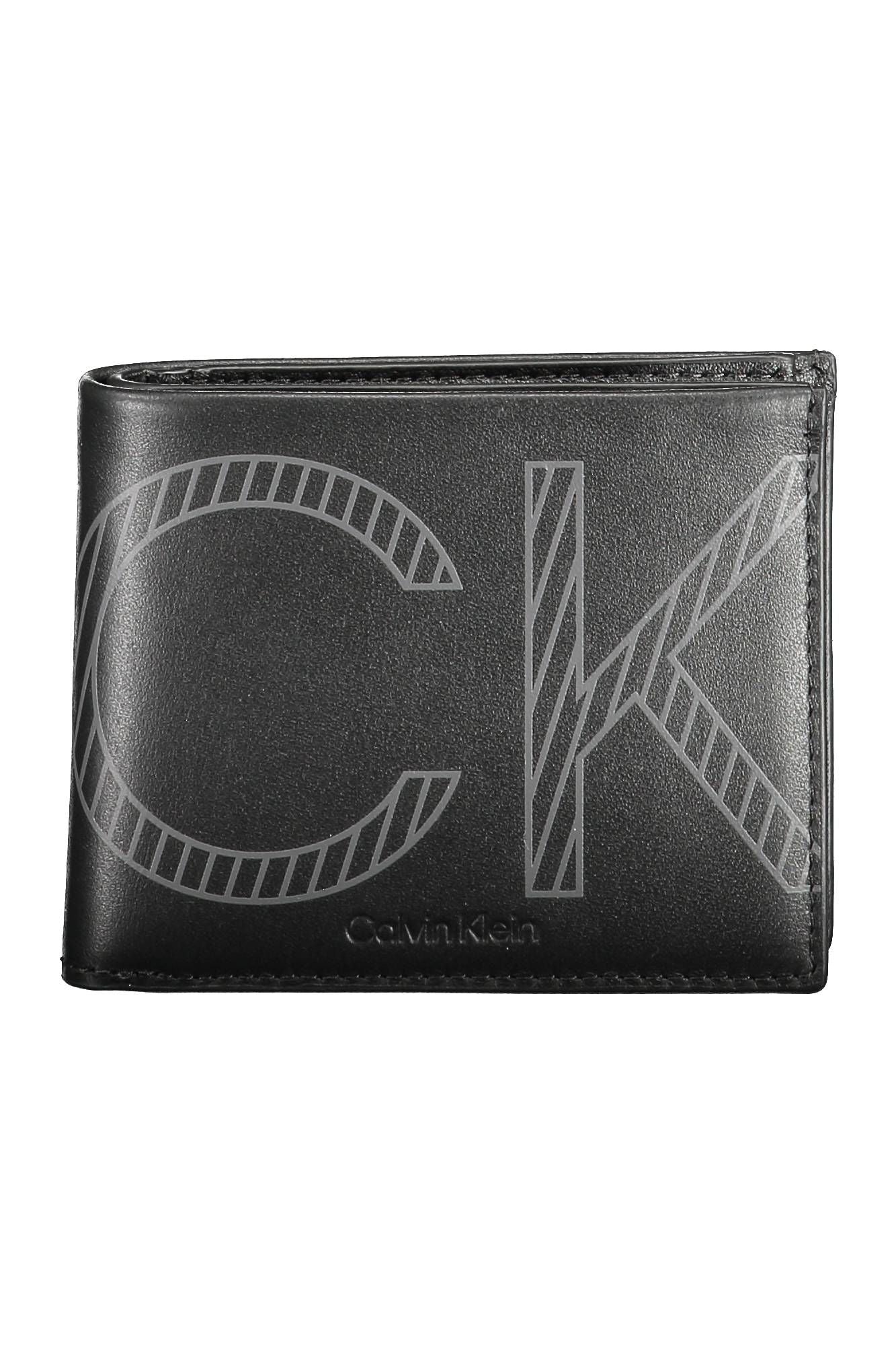 Calvin Klein Black Leather Men Wallet