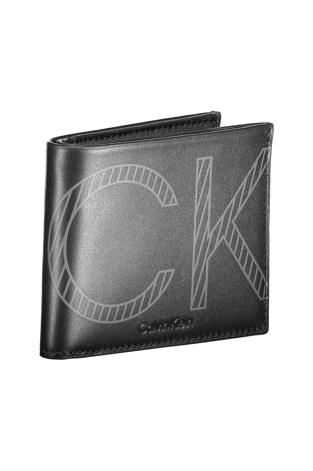 Calvin Klein Black Leather Men Wallet