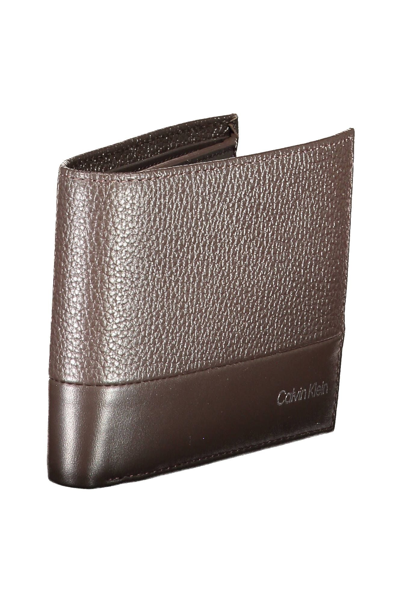 Calvin Klein Brown Leather Men Wallet