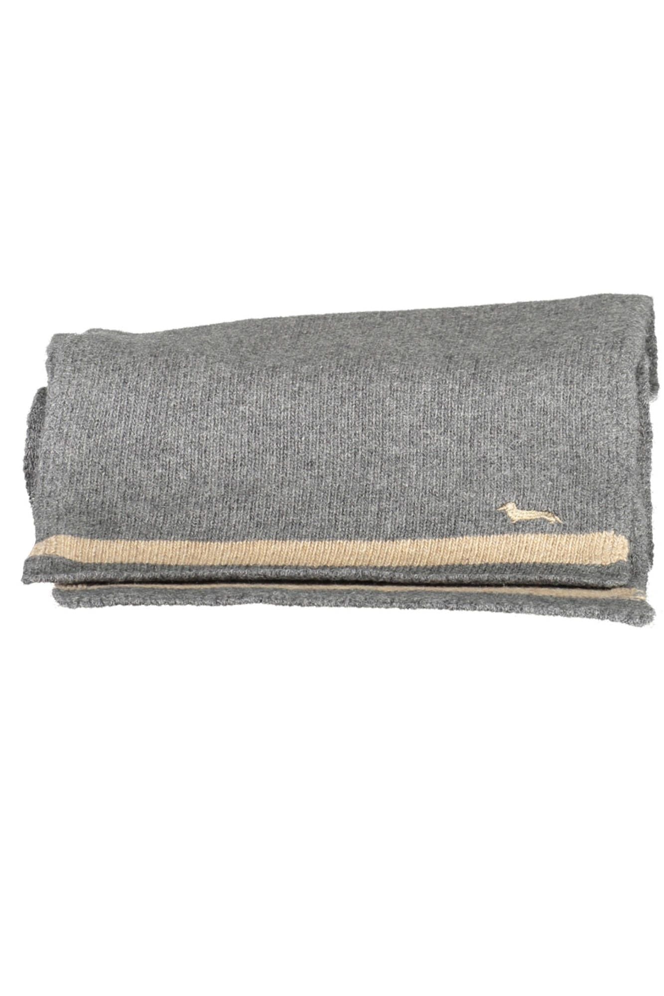 Harmont & Blaine Gray Wool Men Scarf