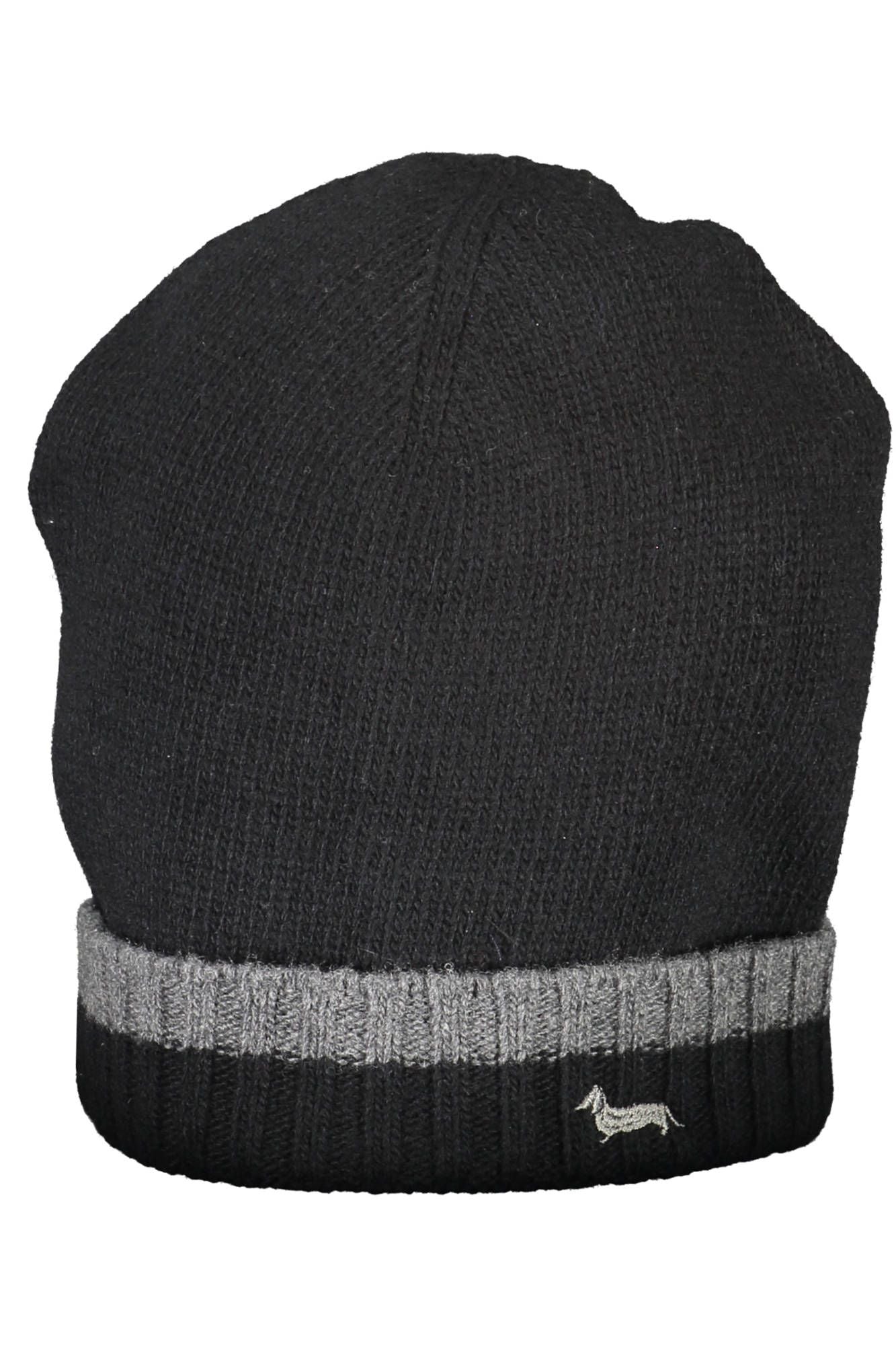 Harmont & Blaine Black Wool Men Cap