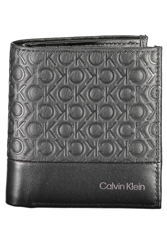 Calvin Klein Black Leather Men Wallet