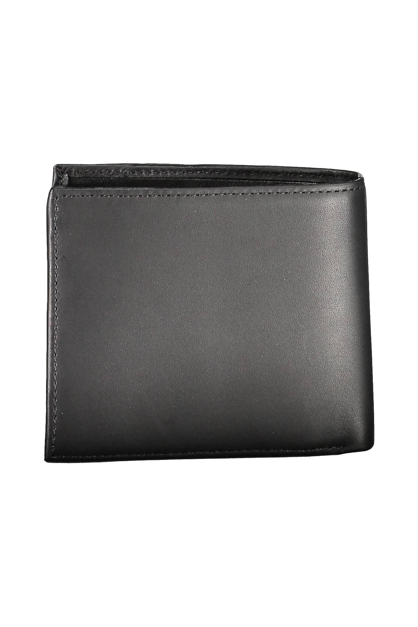 Tommy Hilfiger Black Leather Men Wallet