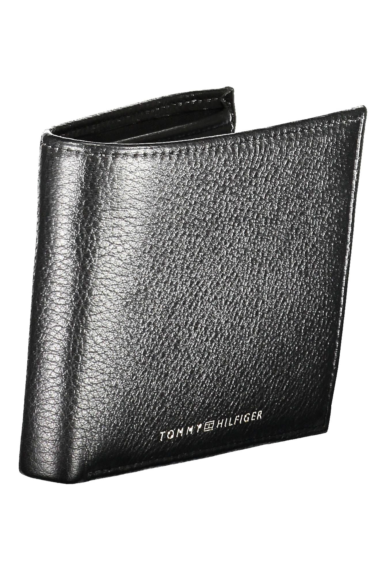 Tommy Hilfiger Black Leather Men Wallet