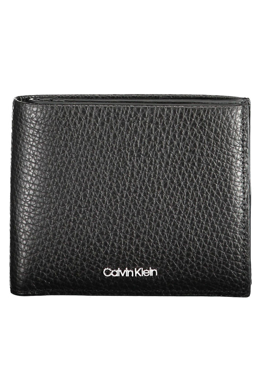 Calvin Klein Black Leather Men Wallet