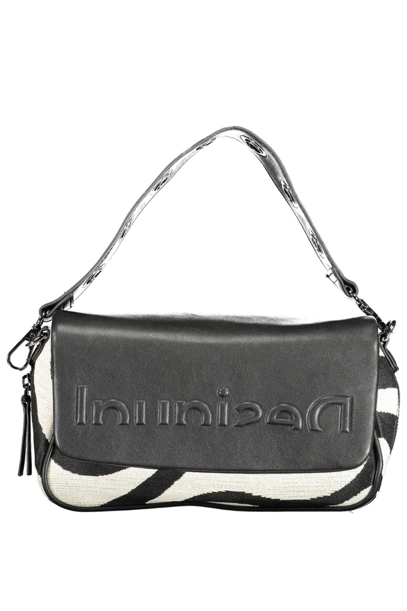 Desigual Black Cotton Women Handbag