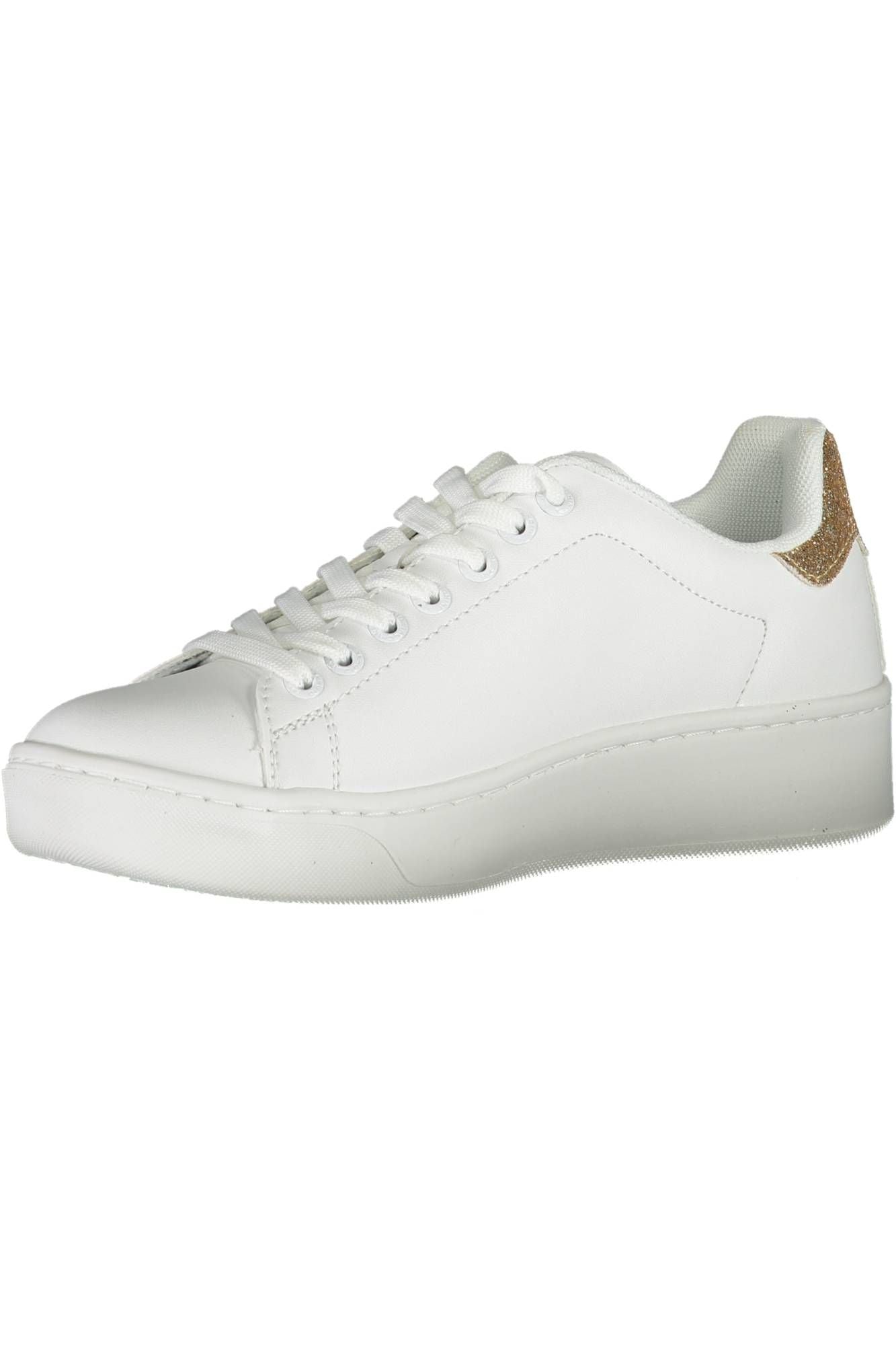 Sergio Tacchini Elegant White Lace-up Sport Sneakers