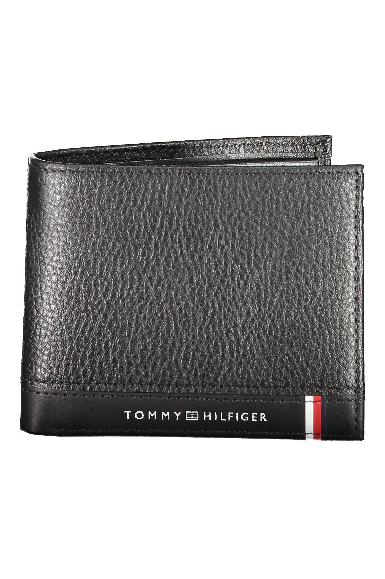 Tommy Hilfiger Black Polyethylene Men Wallet