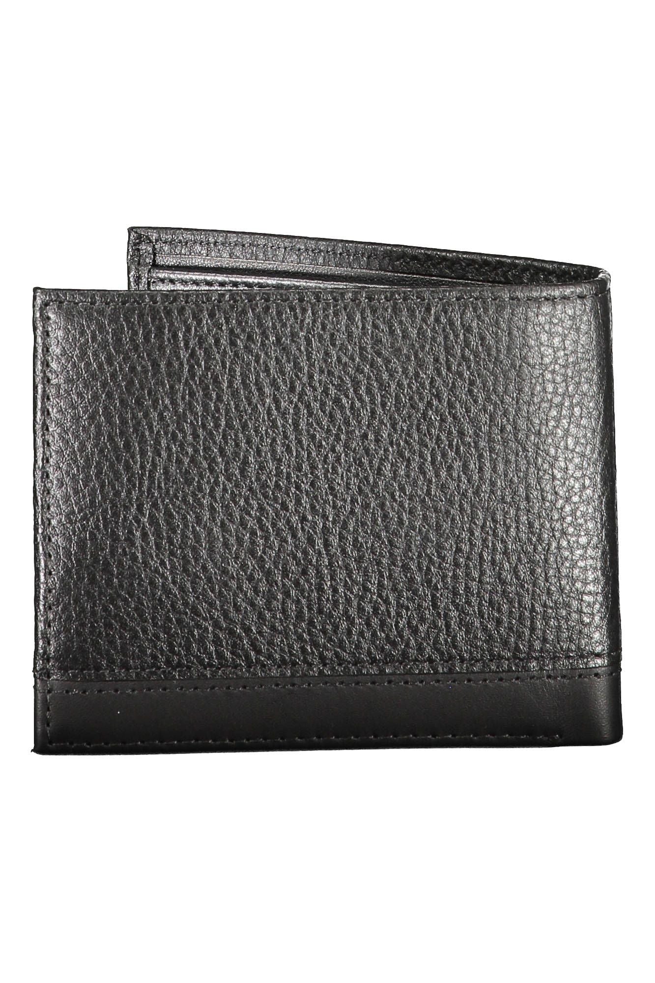 Tommy Hilfiger Black Polyethylene Men Wallet