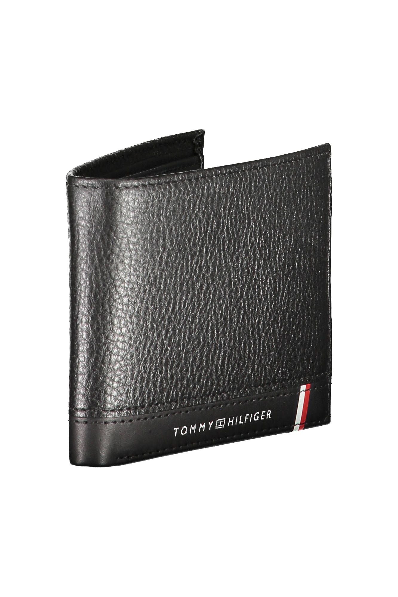 Tommy Hilfiger Black Polyethylene Men Wallet