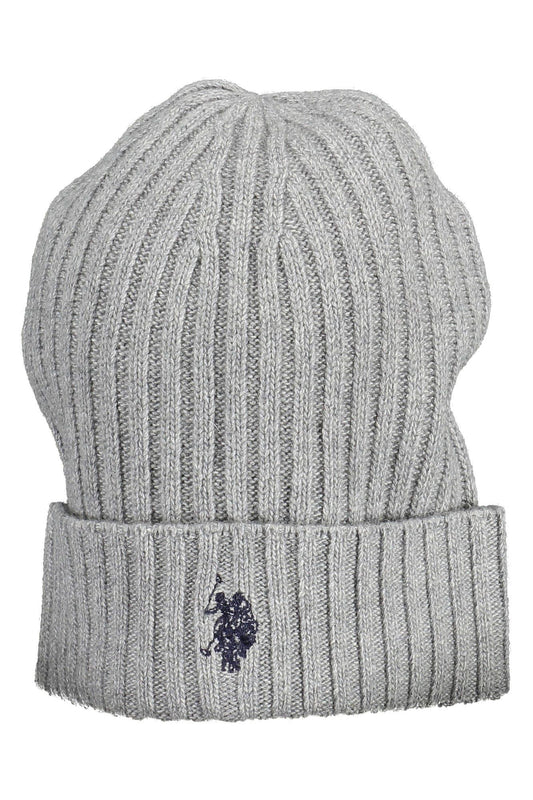 U.S. POLO ASSN. Gray Wool Men Cap