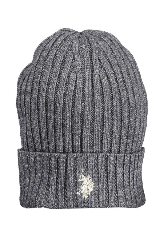 U.S. POLO ASSN. Gray Wool Men Cap