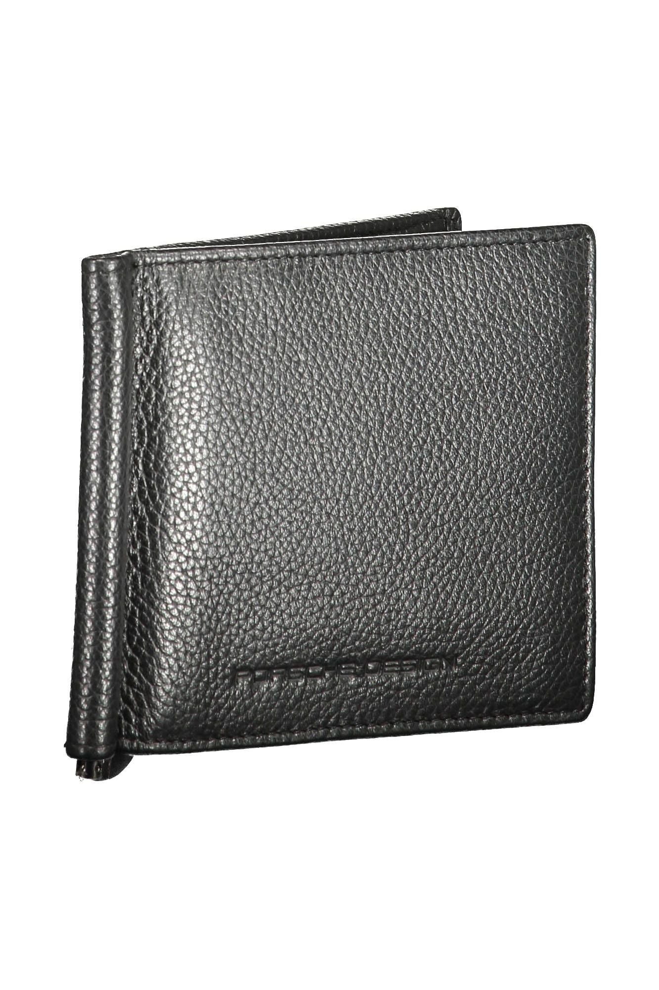 Porsche Design Black Leather Men Wallet