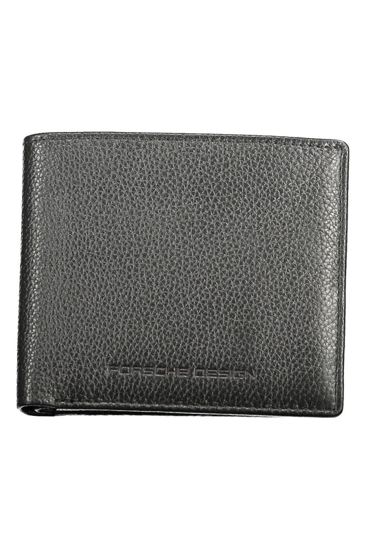 Porsche Design Black Leather Men Wallet