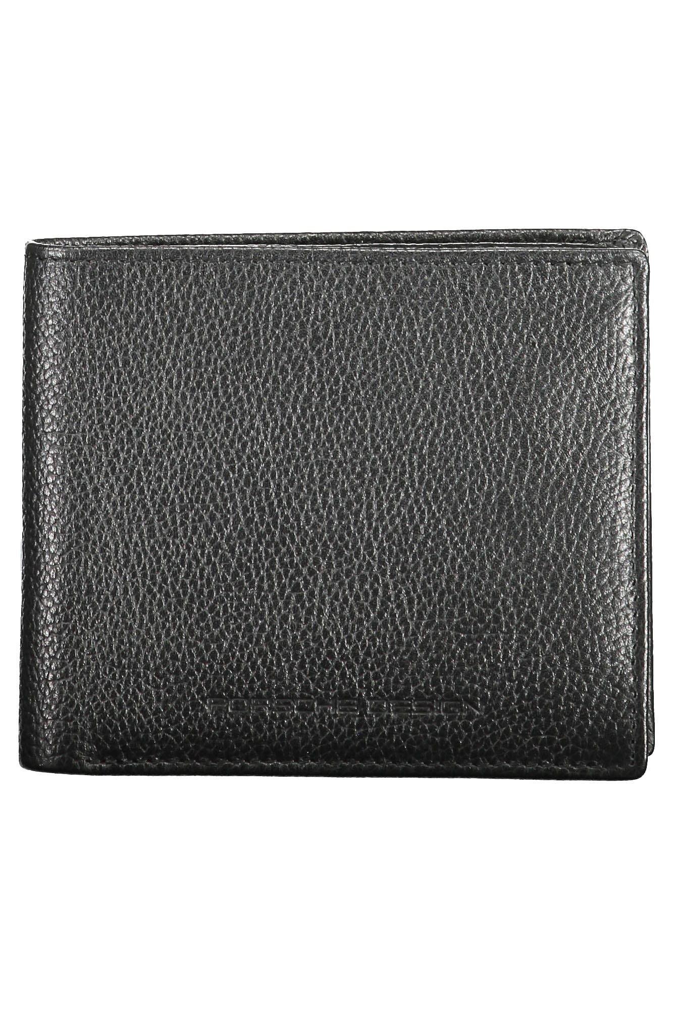 Porsche Design Black Leather Men Wallet