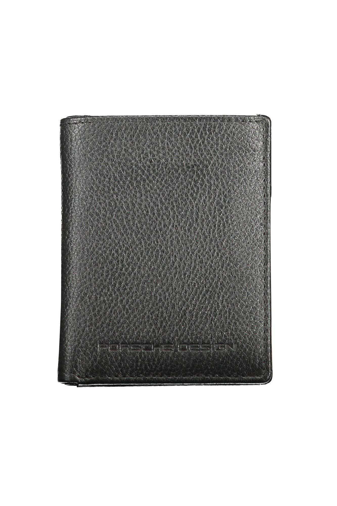 Porsche Design Black Leather Men Wallet