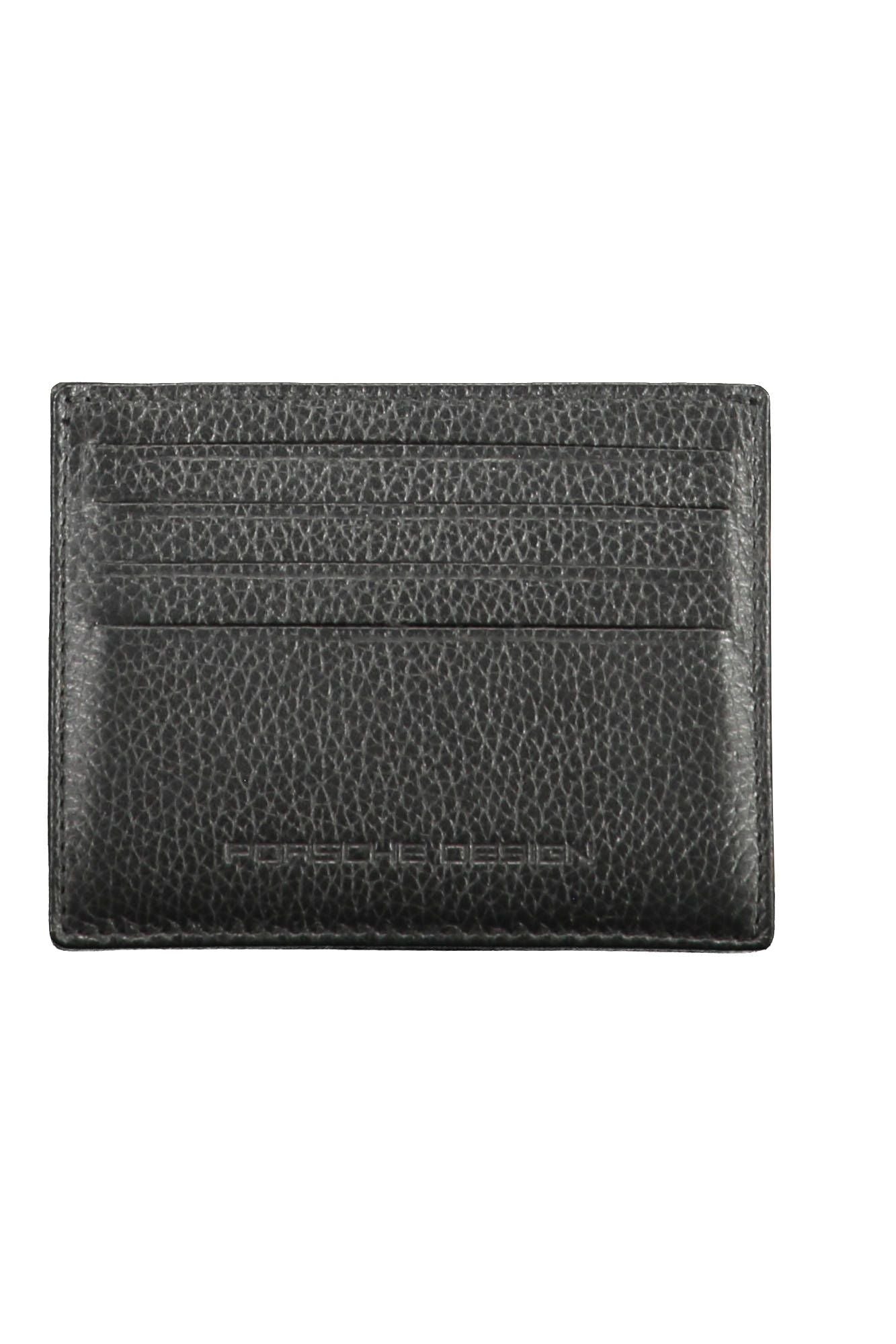 Porsche Design Black Leather Men Wallet