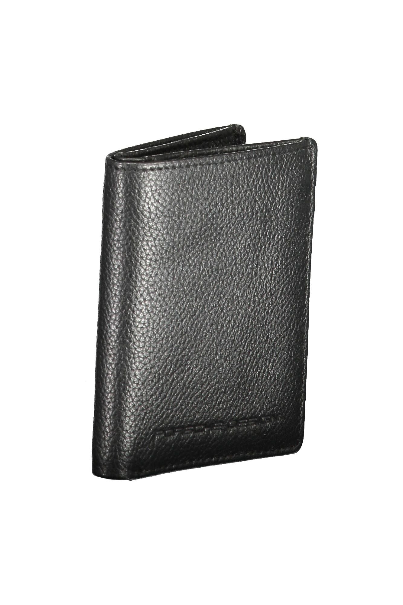 Porsche Design Black Leather Men Wallet