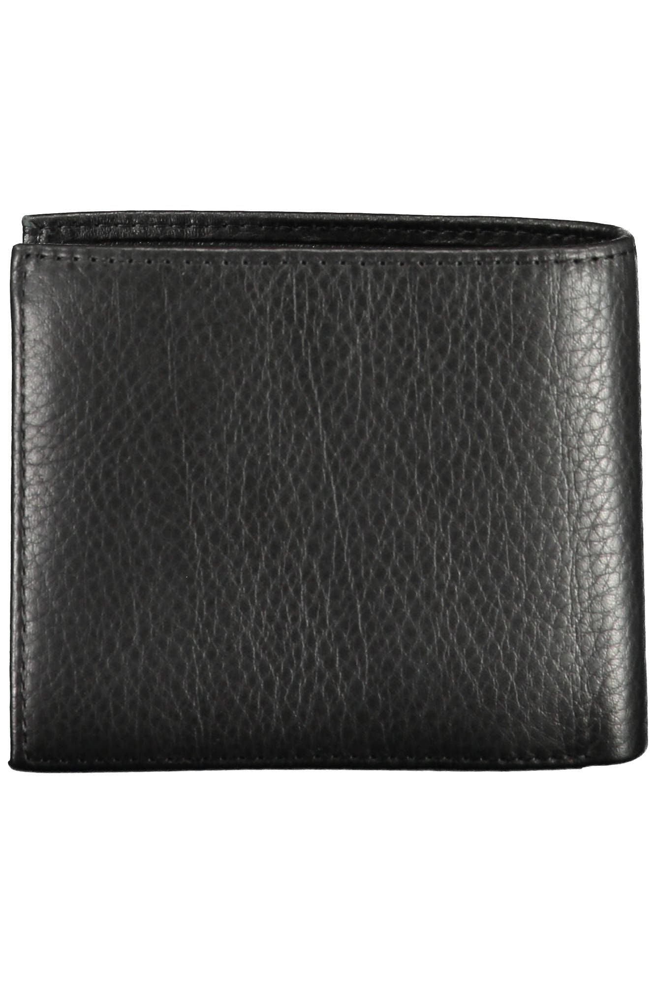 Tommy Hilfiger Black Leather Mens Wallet