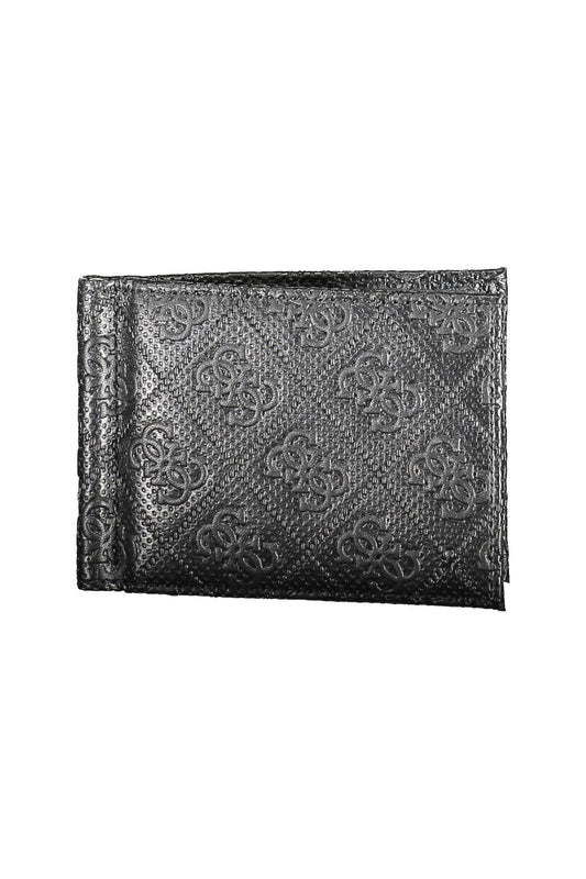 Guess Jeans "Black Leather Men Wallet"