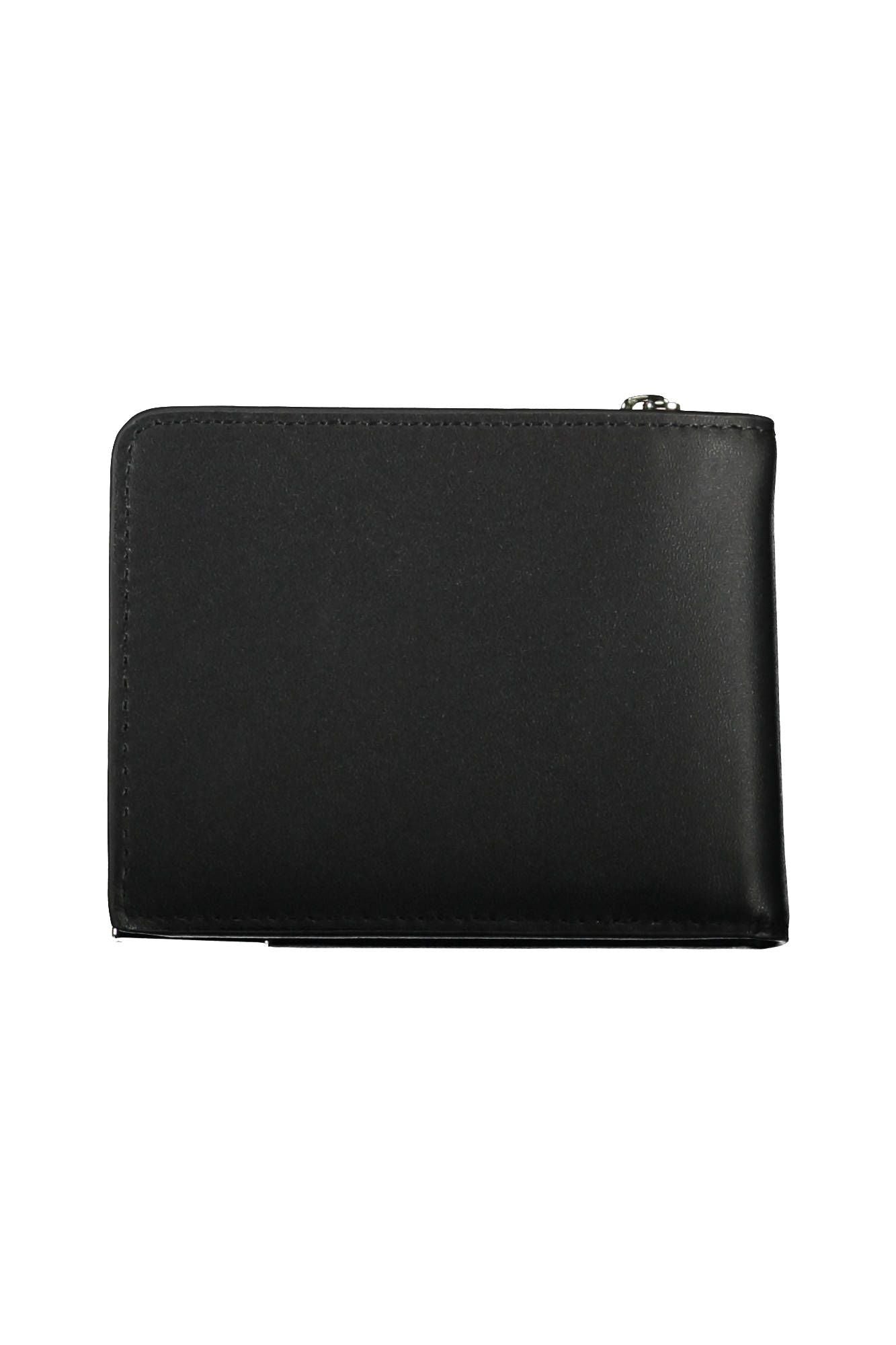 Calvin Klein Black Polyurethane Men Wallet