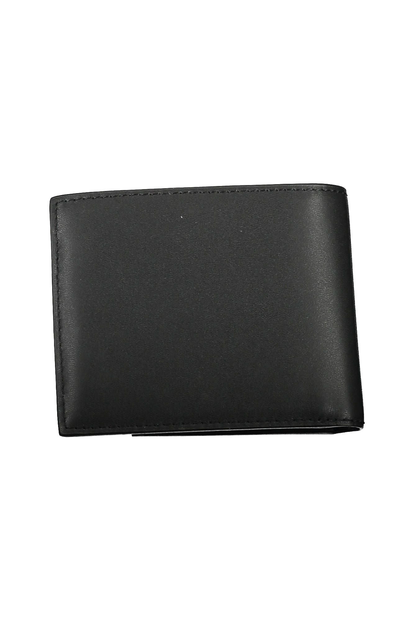 Calvin Klein Black Polyurethane Men Wallet