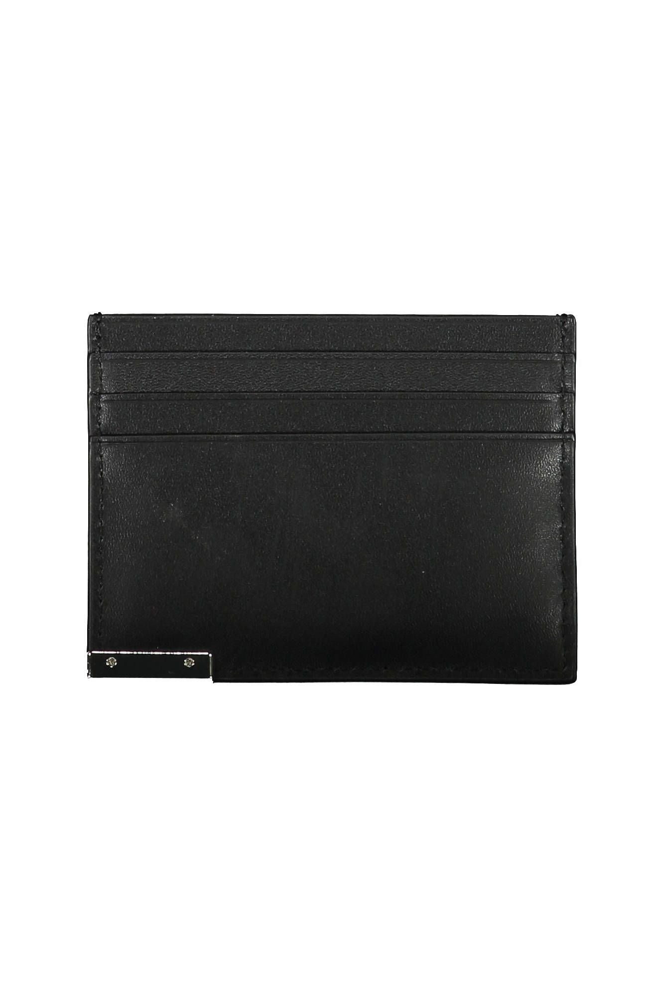 Calvin Klein Black Polyurethane Men Wallet