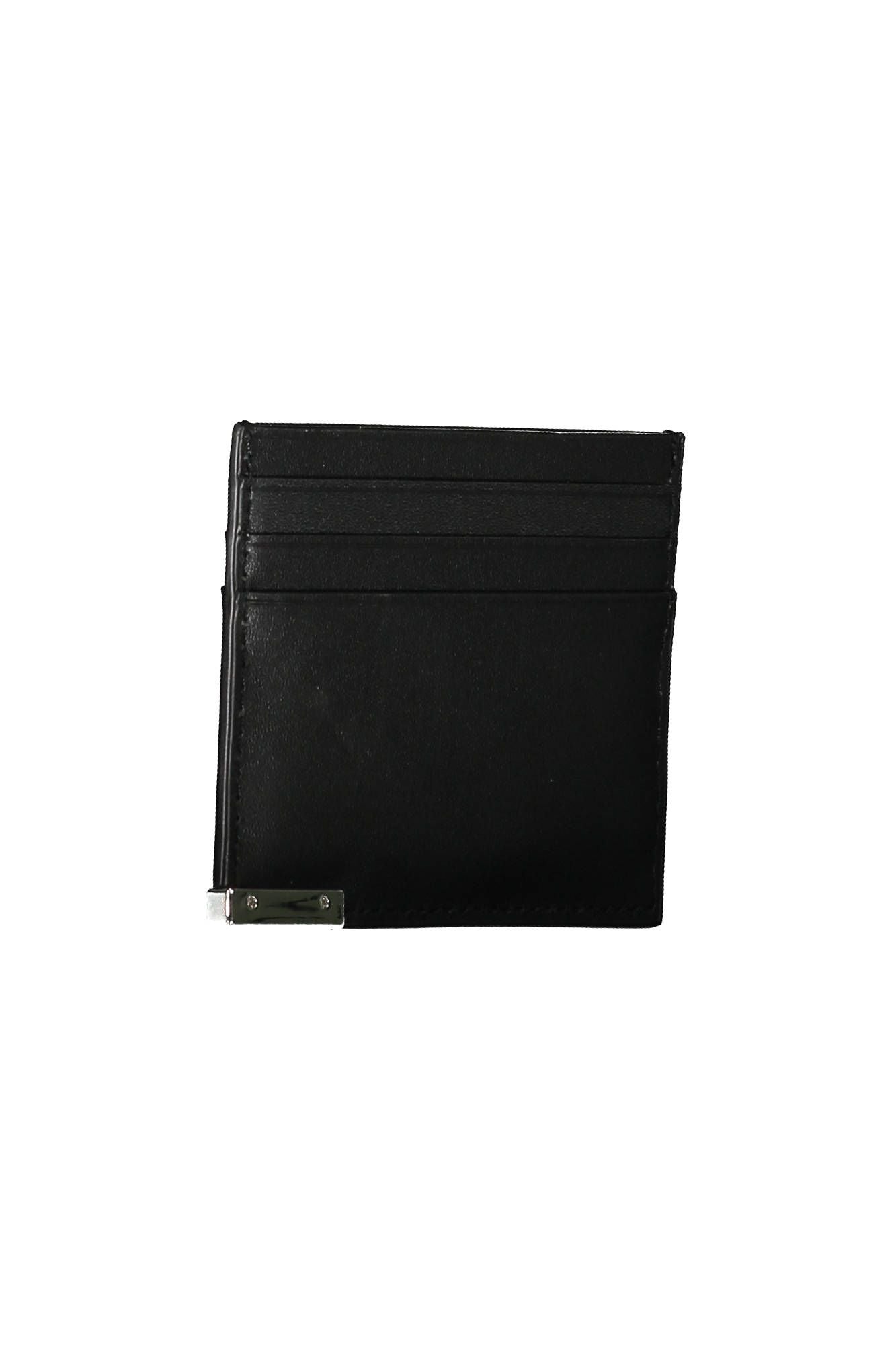 Calvin Klein Black Polyurethane Men Wallet