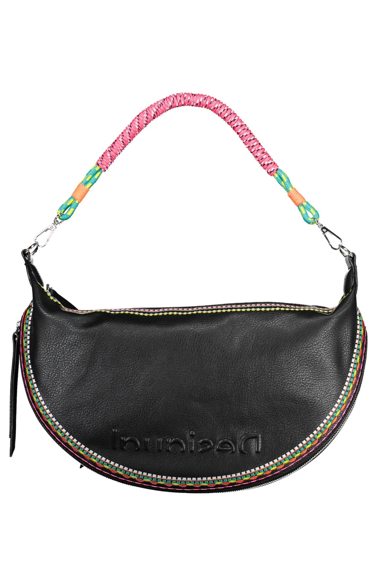 Desigual Black Polyethylene Women Handbag