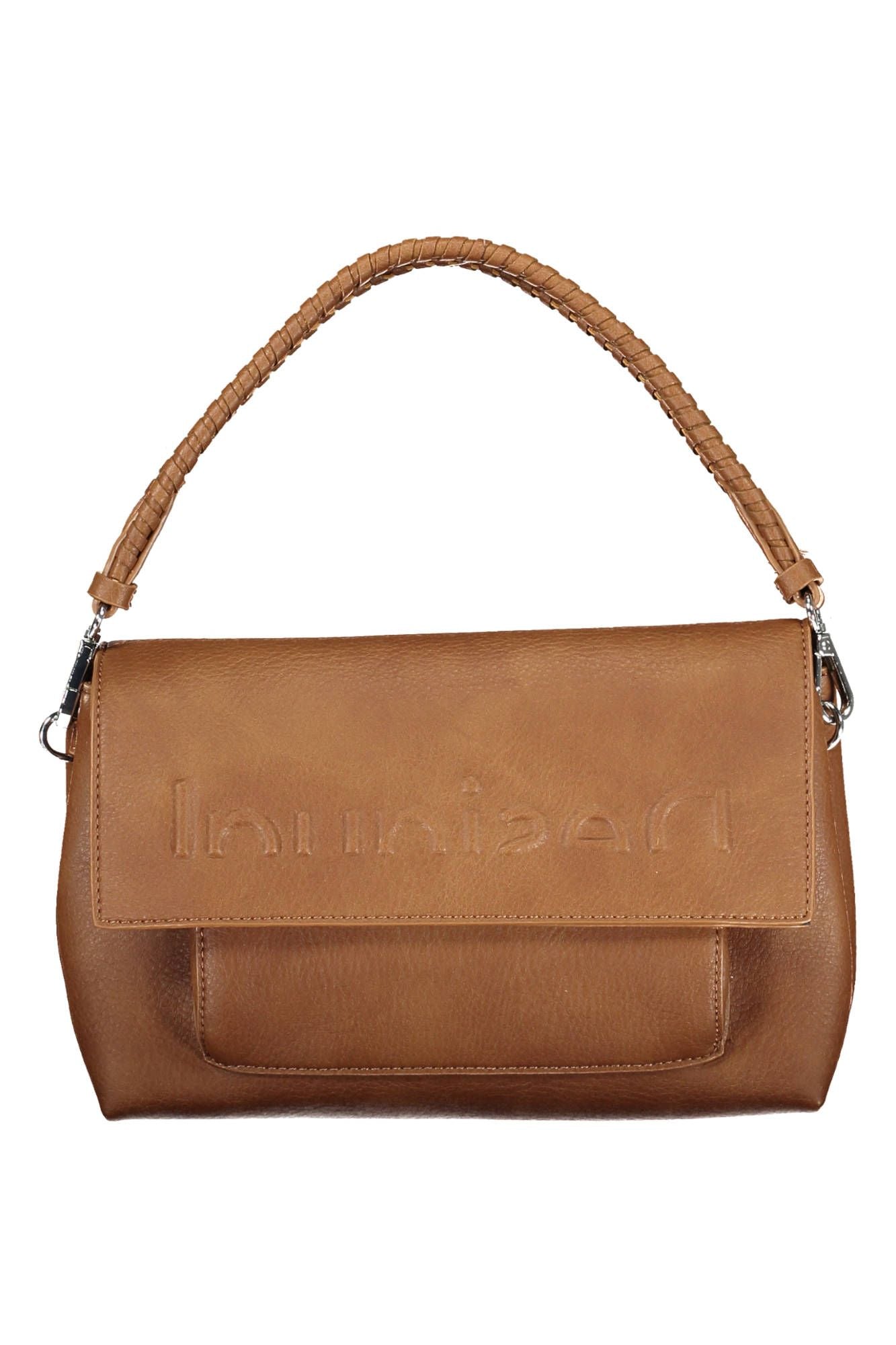 Desigual Brown Polyurethane Women Handbag